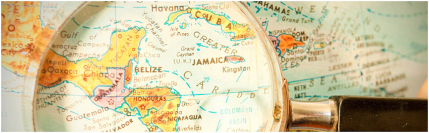Banner - Map of Belize